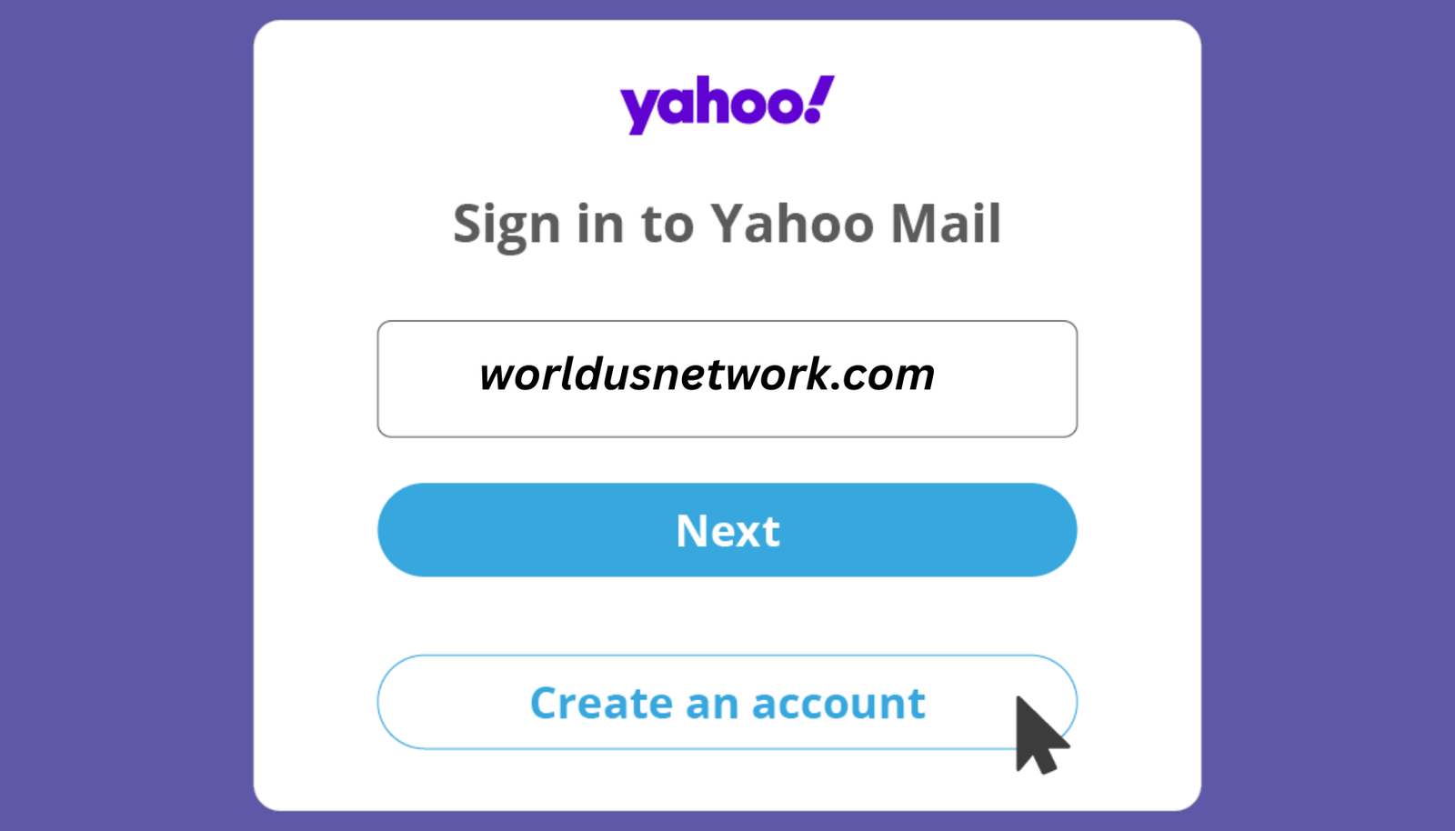 yahoo mail login